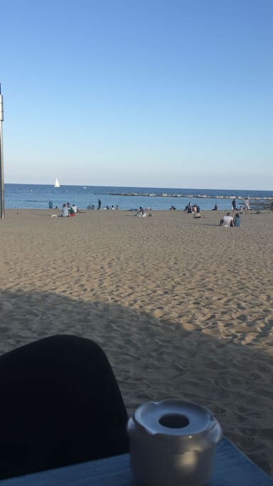 Beautiful sandy beach