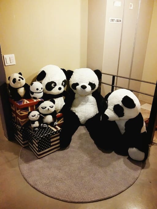 Panda photo zone