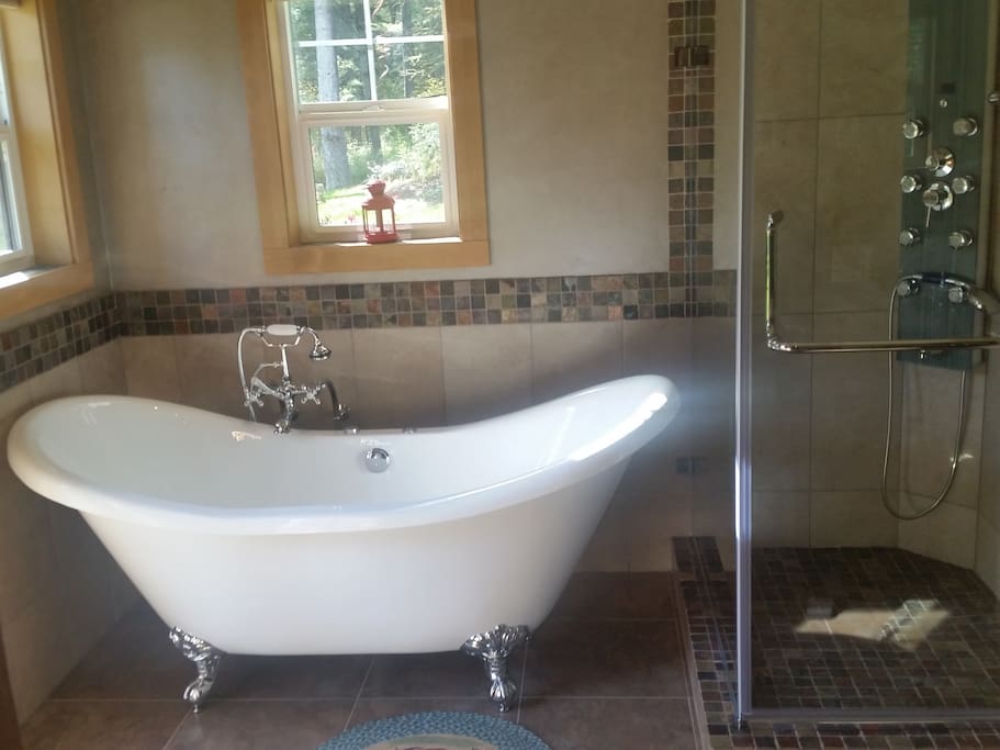 Glacier Lily tub and shower