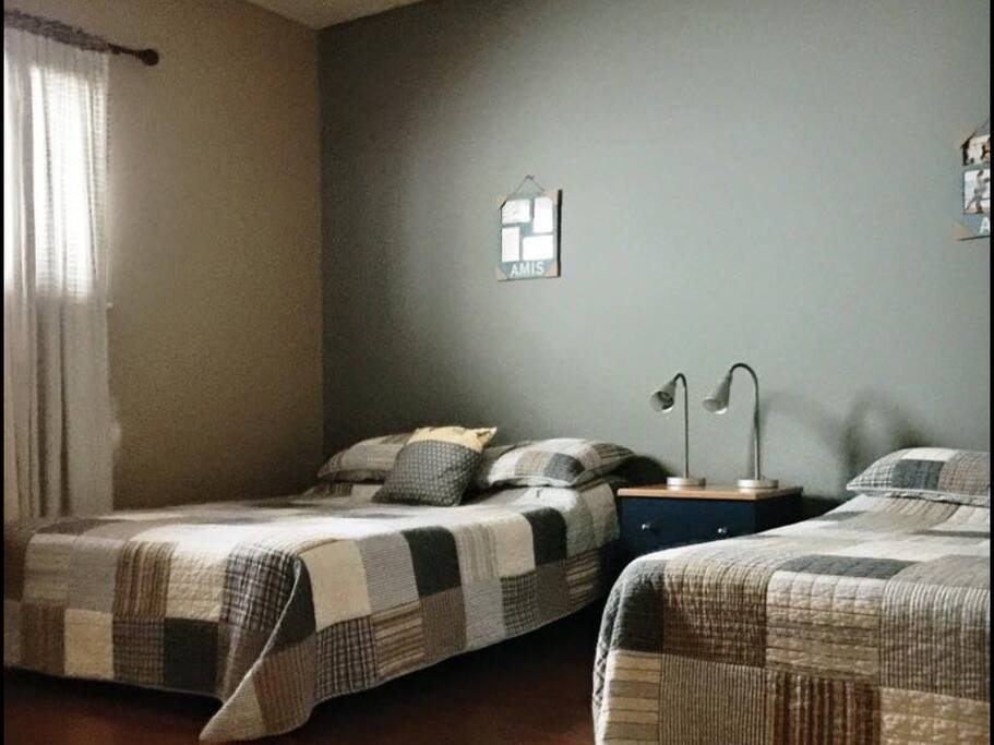 Chambre dortoir a 3 lits double