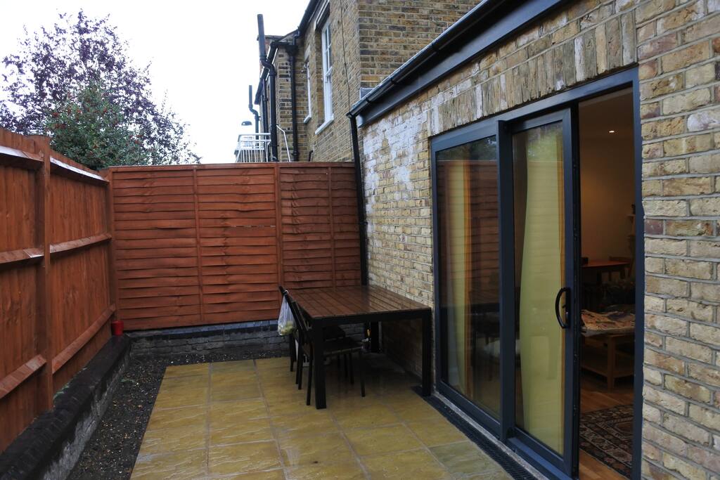 Private outside area