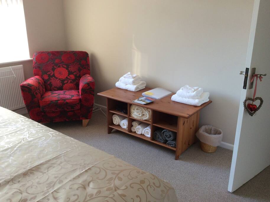 Clutter free and spacious.