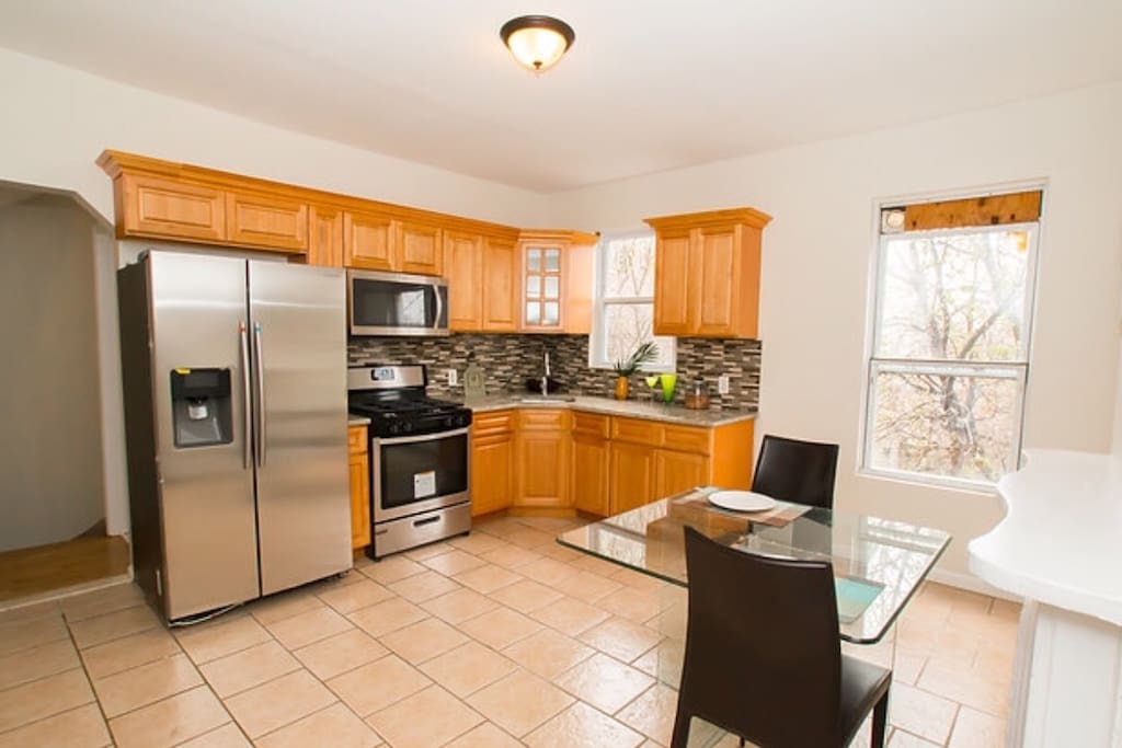 Equipped Kitchen.