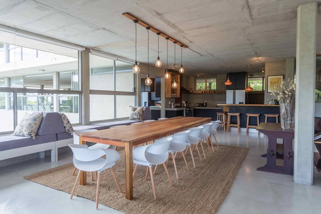 Red Box dining room - 12-seater table