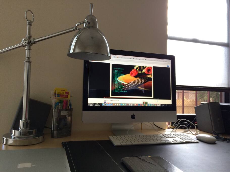 Working desk (desktop is not available)