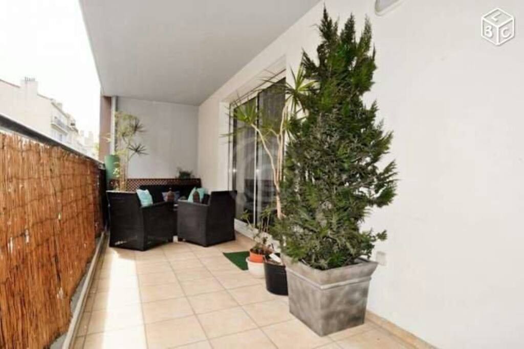 Terrasse de 16m2