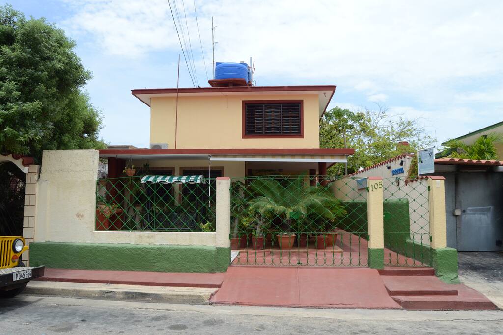 Entrada de la casa