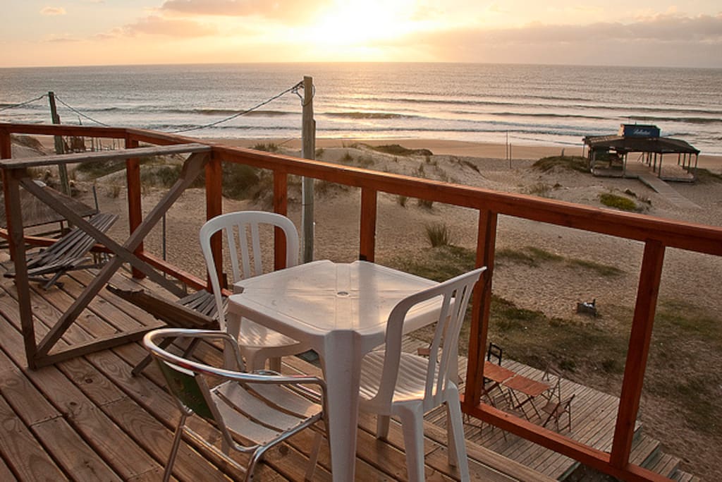 View from the balcony right in front of your room.