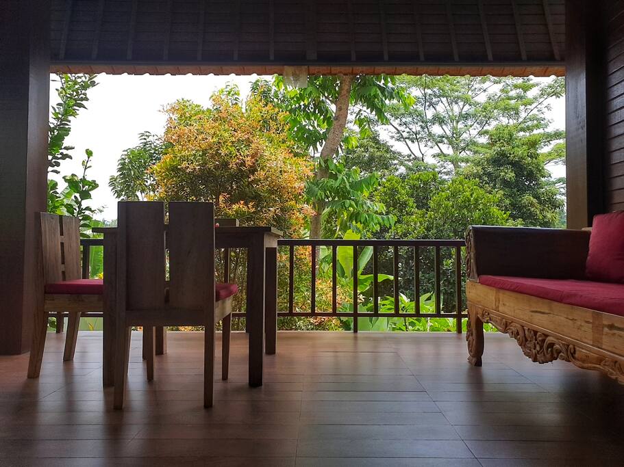 View from the veranda