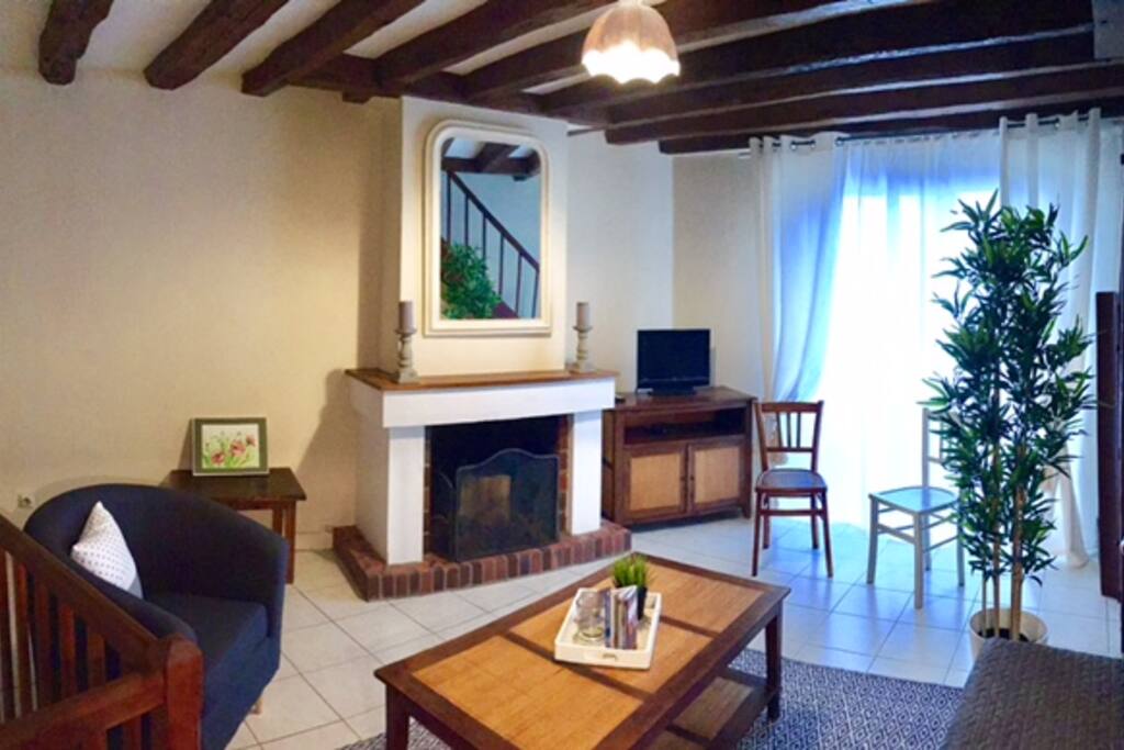 Salon - Cheminée