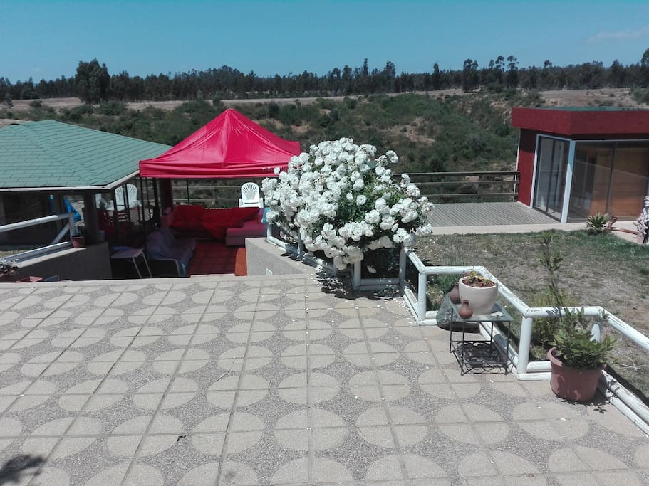 Vista antes de bajar a piscina.