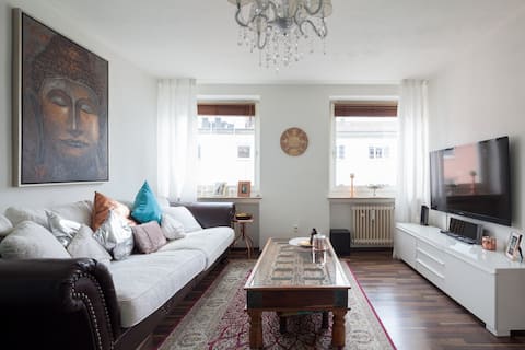 Top performing Airbnb: Best location, Glockenbach Quarter in Glockenbach