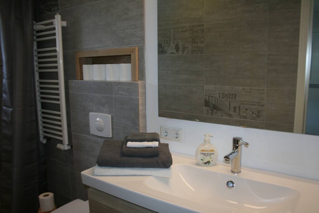 Brand new bathroom.