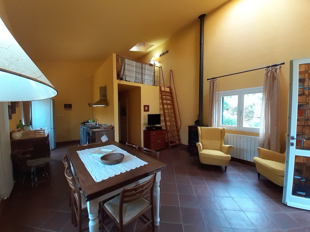 Annonce Airbnb populaire: Casa del Poggio, with a beautiful sea view à Castagneto Carducci
