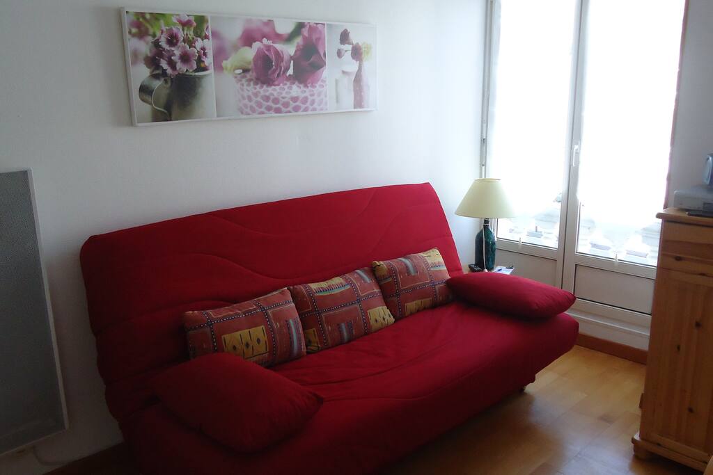 Relaxation, lecture, tv, vidéo et couchage 140 pour 2 personnes