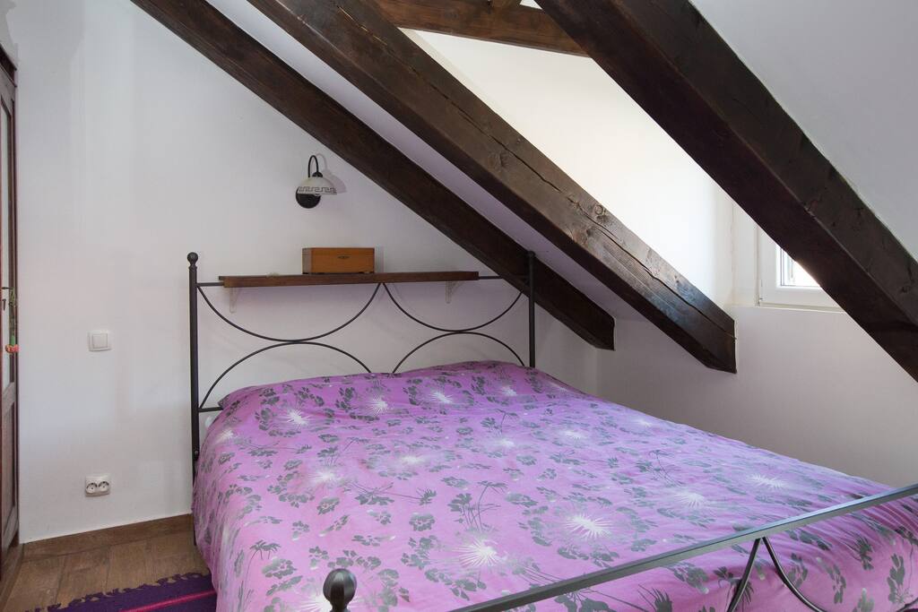Cosy bedroom with a sea view