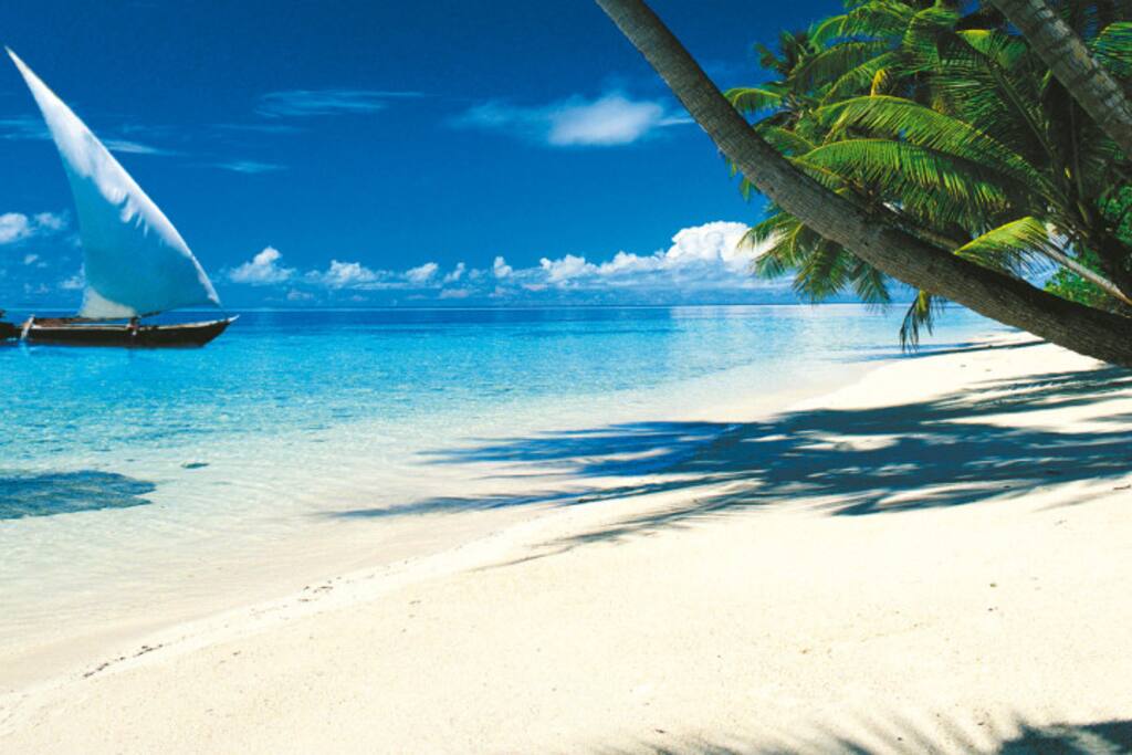 private beach
