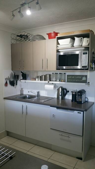 Fully equipped kitchen