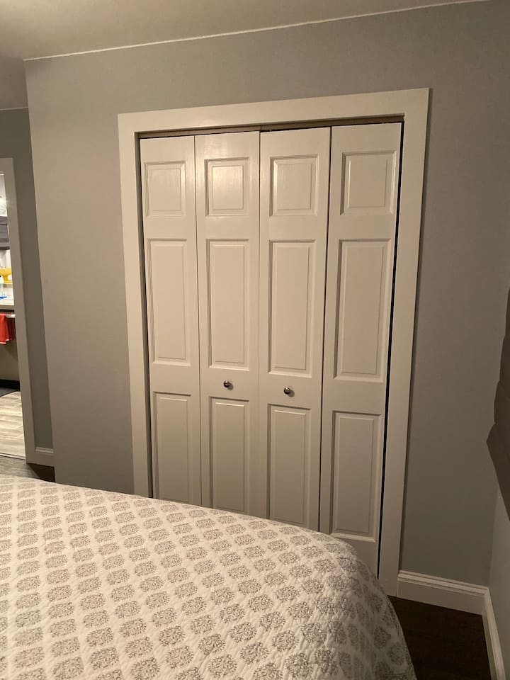 Bedroom #1 closet.