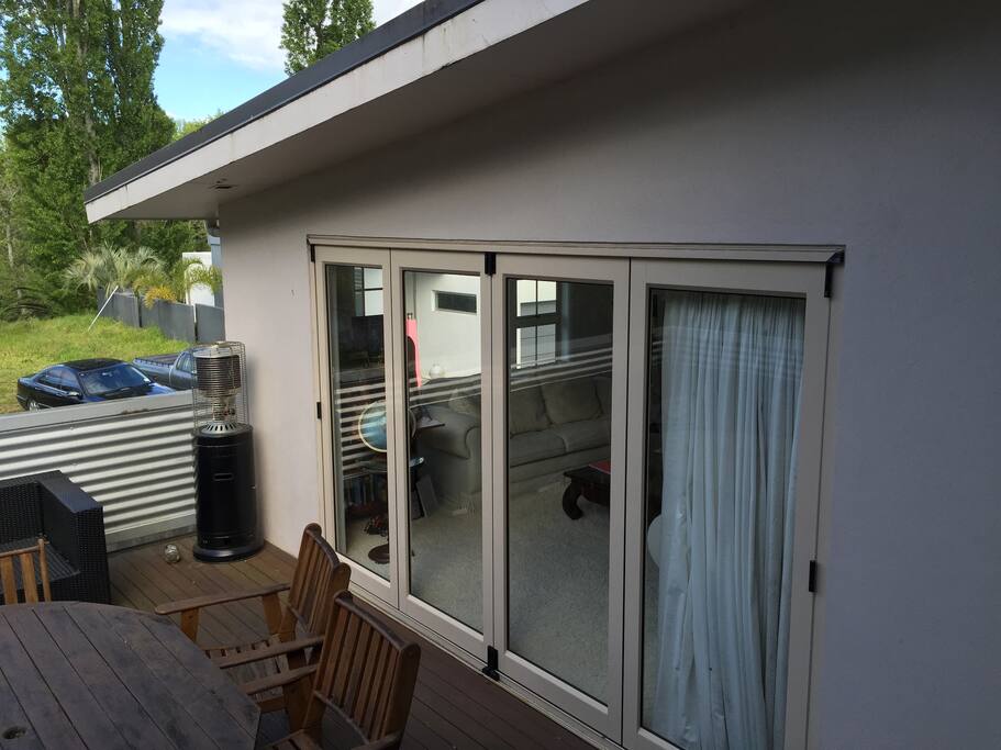 Deck area