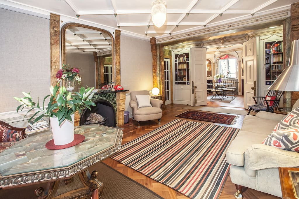 View towards Dining Room from Drawing Room
