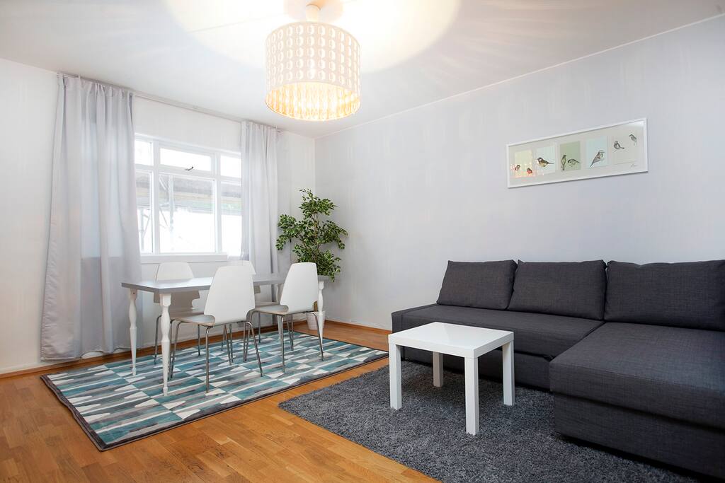 The living room