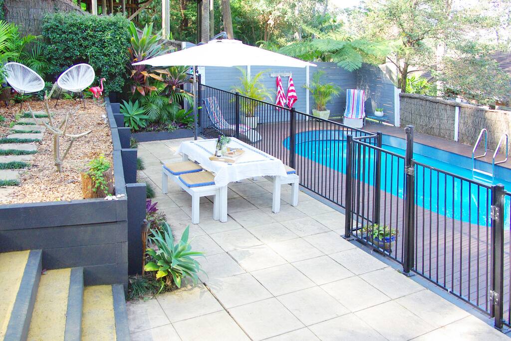 Relax by the family friendly pool