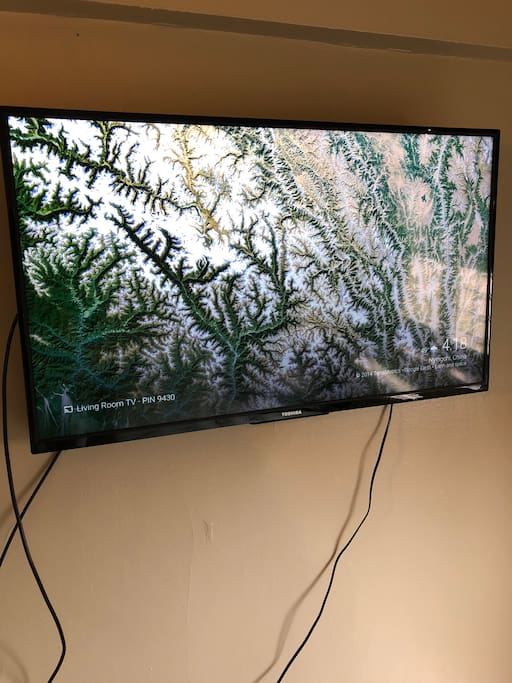 50” tv with chromecast and basic cable