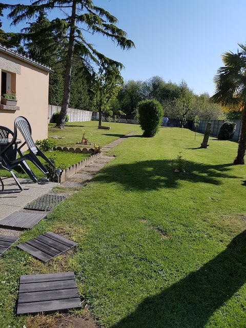 Between earth and sea