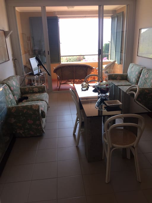 salone con veranda
