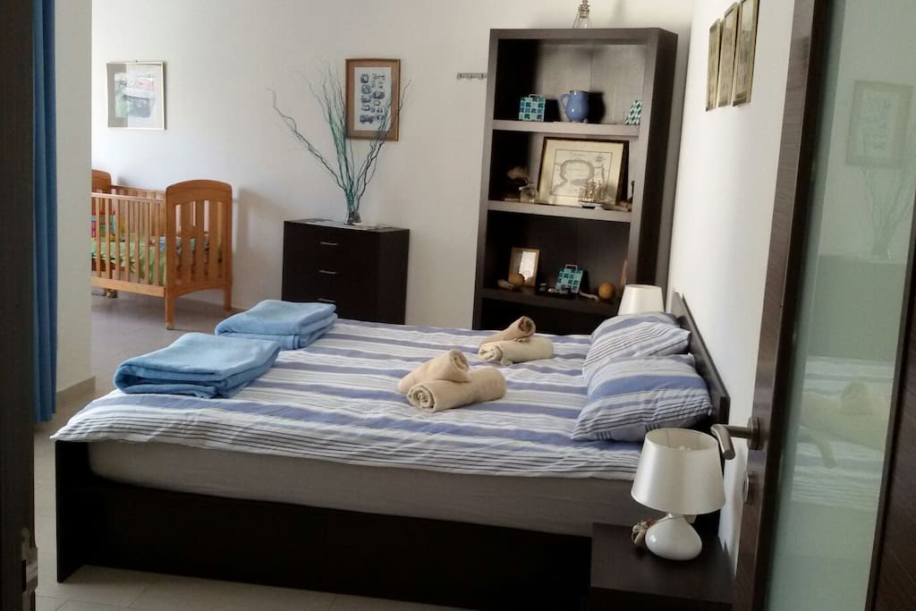 2-First Large double bedroom with big wide windows