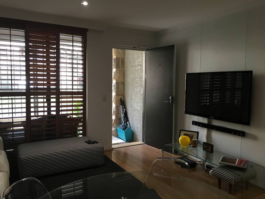 TV in living room