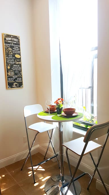 Cozy breakfast nook to enjoy your homemade meals