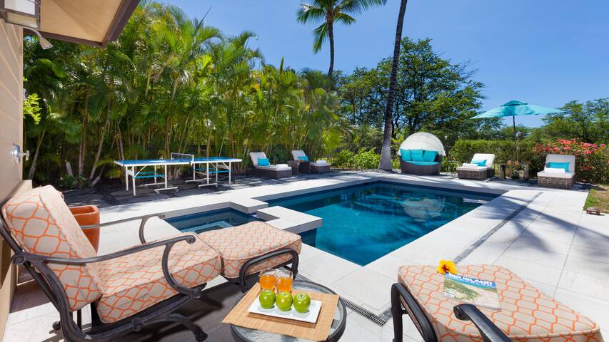 ❤️PiH❤️ Seabreeze Home ★Private Heated Pool★Bikes