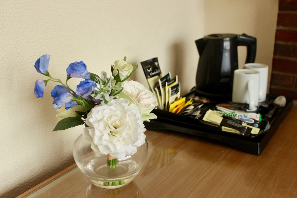 Tea and Coffee provided in room