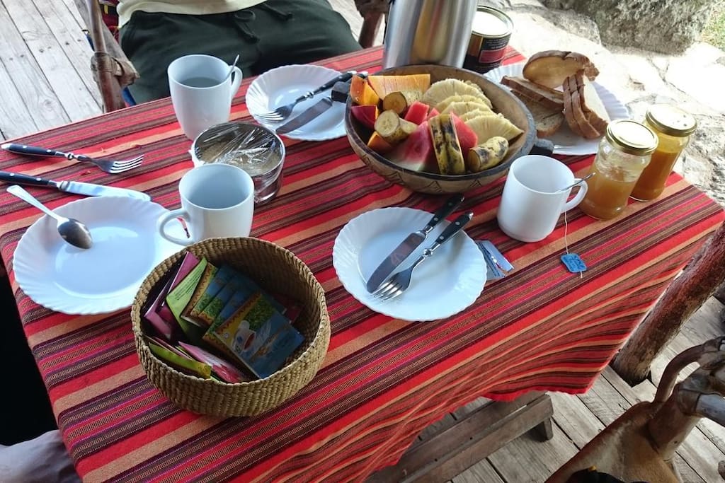 Breakfast on your terrace