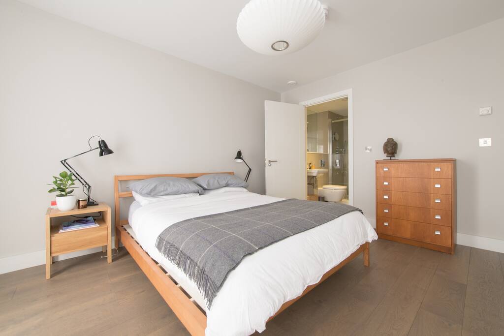 master bedroom with en-suite bathroom