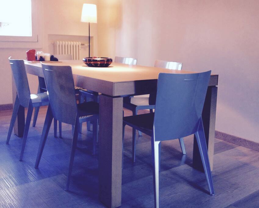 Sala da pranzo in possibile condivisione