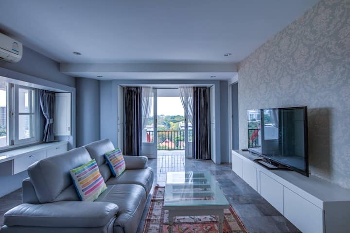 Penthouse - Panoramic View In Heart Of Nimman 10f - Chiang Mai