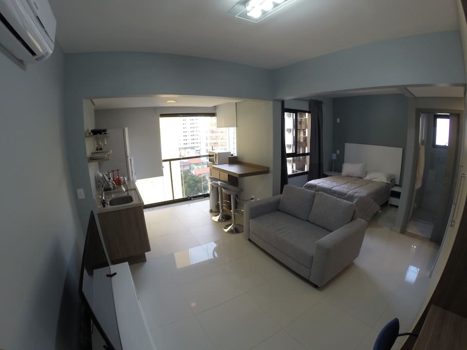 Modern studio with all the amenities