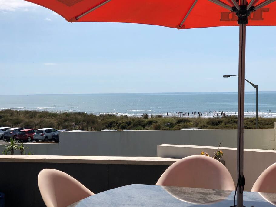 VIEW OF EAST END SURF BEACH FROM DECK