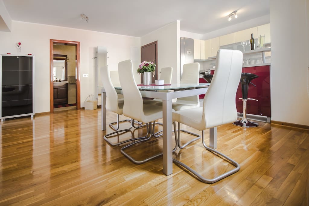 Living and dining area