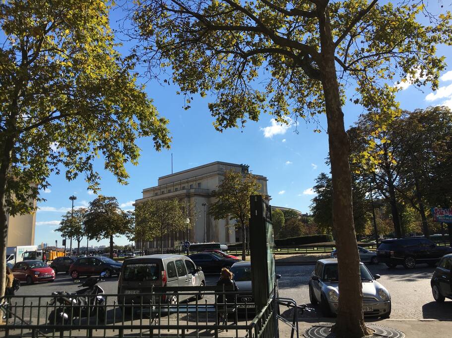 A deux pas de la place du Trocadero