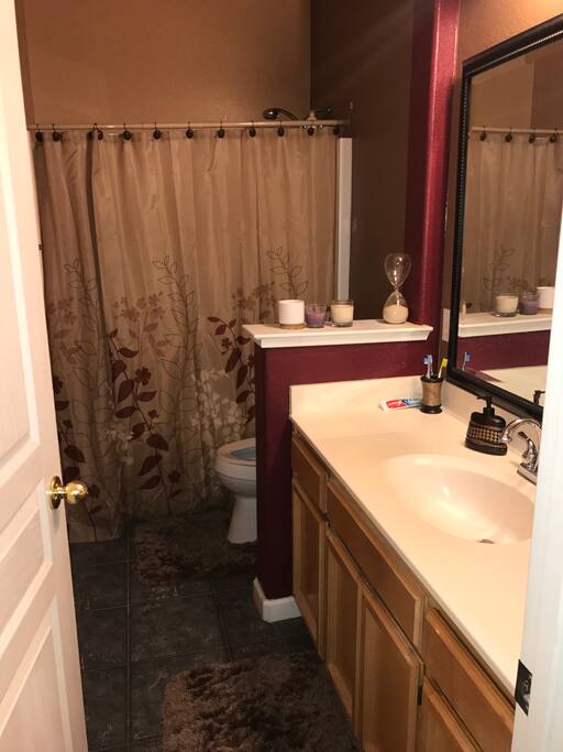 Common bathroom for guests