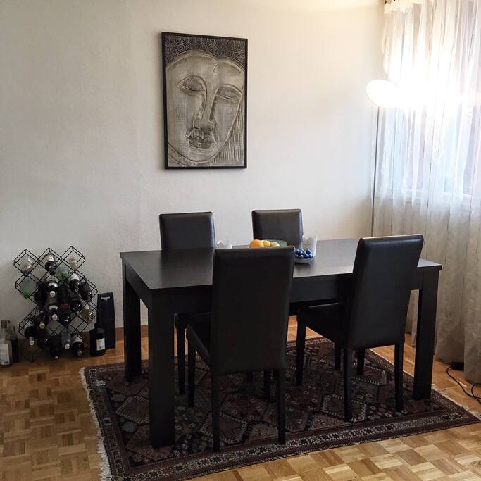 Dining table with 4 chairs