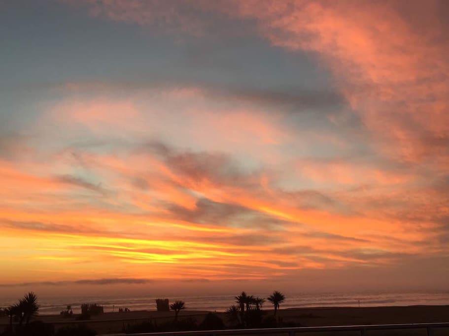 Sunset over the Atlantic