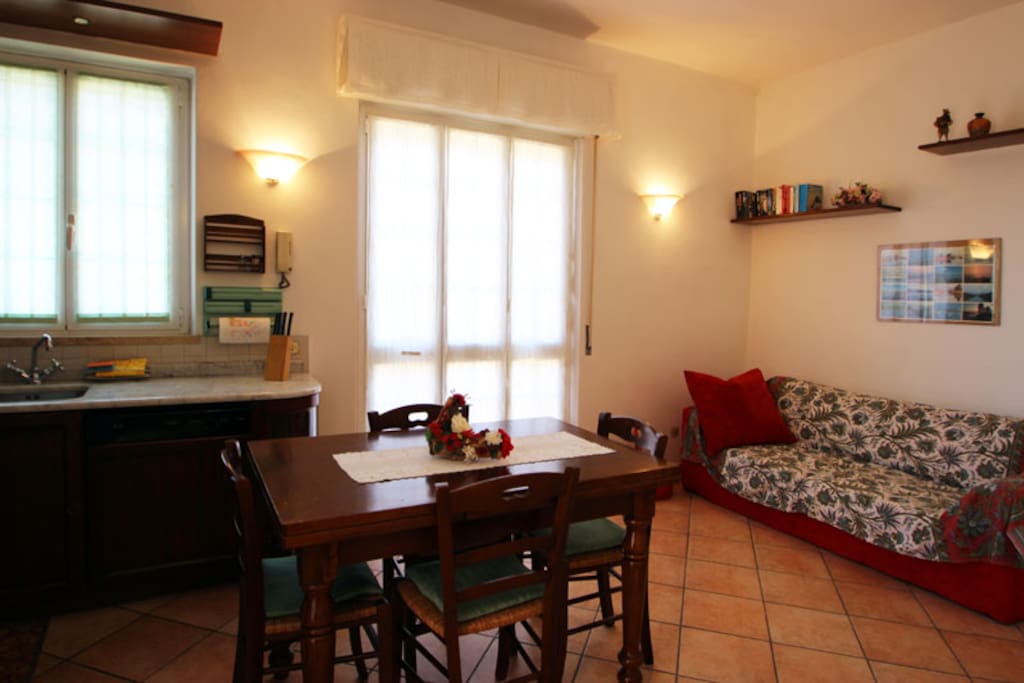 very bright livingroom