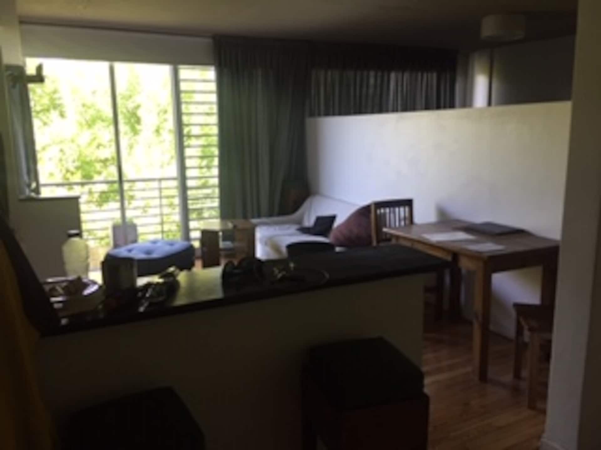 1 quarto com garagem e varanda, San Isidro