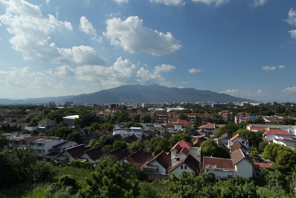View from the balcony