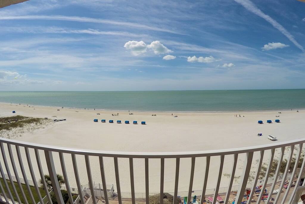 Mid Morning on our Sea Breeze Madeira Beach Front Balcony